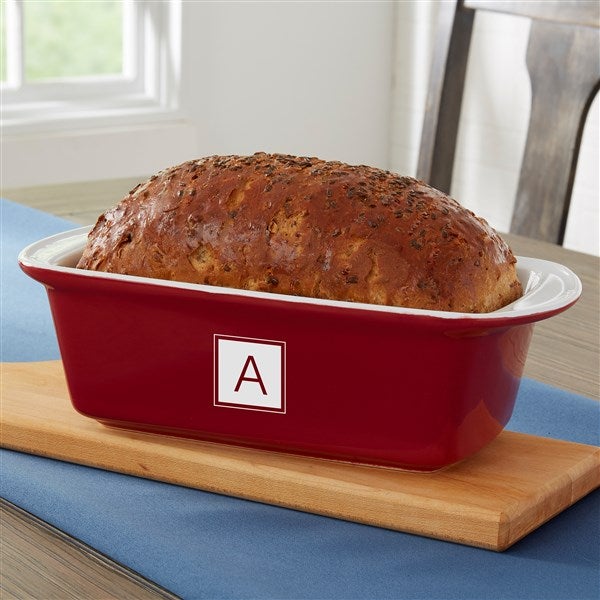 Engraved Ceramic Loaf Pan - 56621