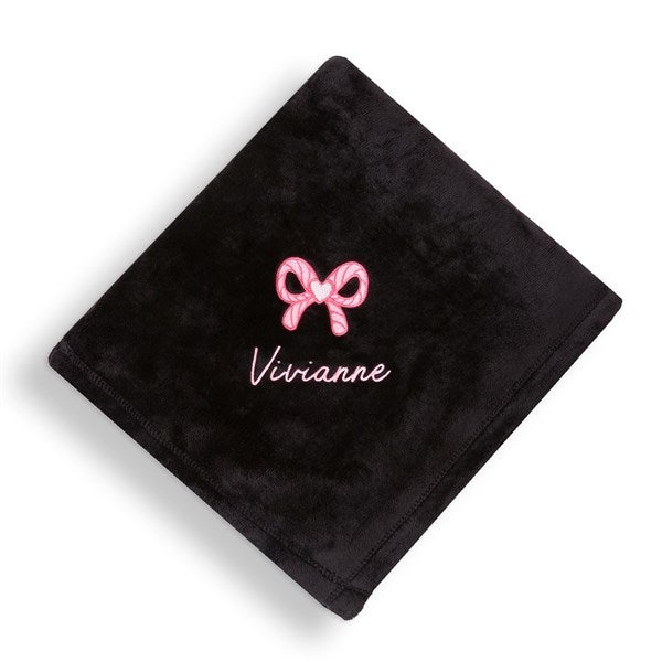 Kittenish Embroidered Western Icon Fleece Blanket - 56627