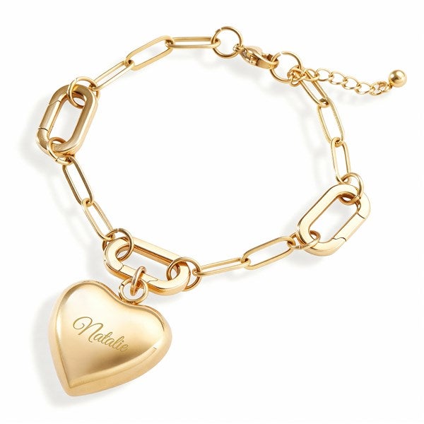 Engraved Charm Bracelet - 56972