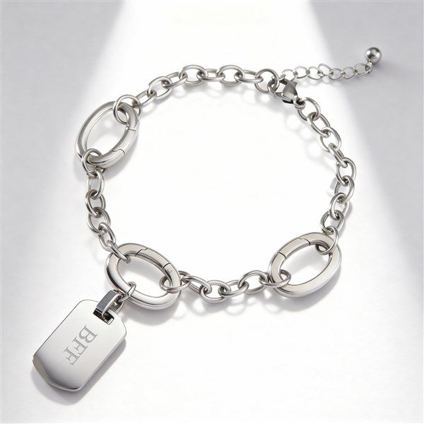 Engraved Charm Bracelet - 56972