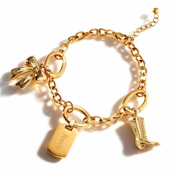 Kittenish Build-Your-Own 3-Charm Bracelet - 56982