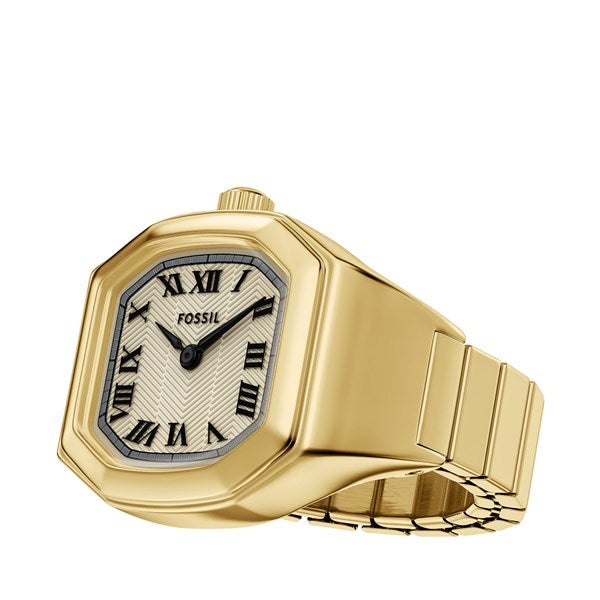 Fossil Harlow Gold Ring Watch   - 57056