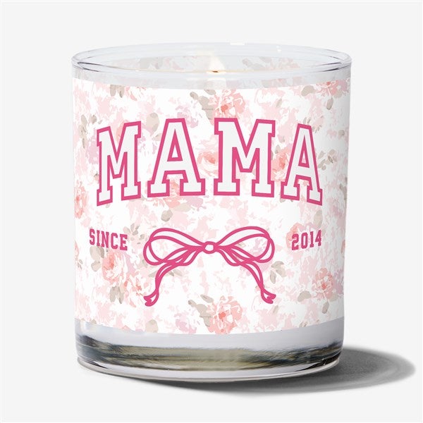 Personalized Floral Bow Candle by Jessie James Decker - 57332