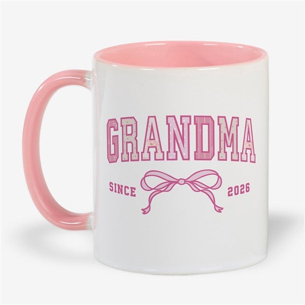 Personalized Floral Bow Mugs by Jessie James Decker - 57333