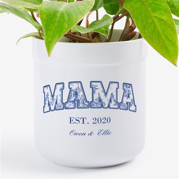 Toile Edit Personalized Outdoor Flower Pot  - 57454