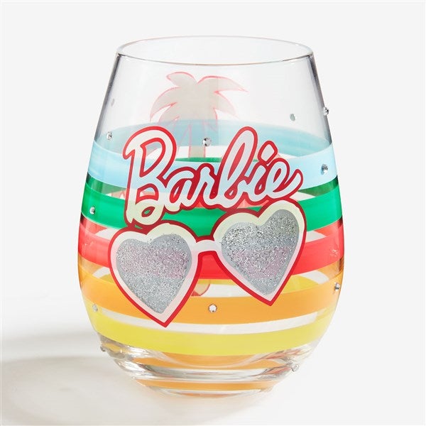 Barbie Vacay Vibes Stemless Wine Glass - 57951