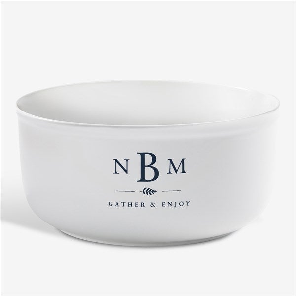 Personalized Large Ceramic Serving Bowl by Nikki Boyd  - 58175