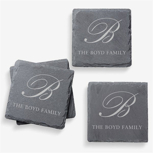 Engraved Slate Coaster Set by Nikki Boyd - 58200