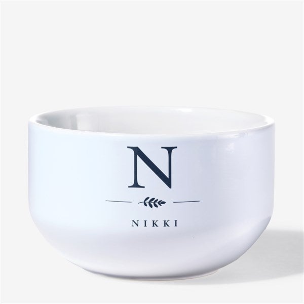 Personalized 14 oz. Ceramic Snack Bowl by Nikki Boyd - 58204