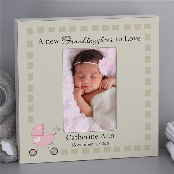 Personalized Grandparent Picture Frame - New Grandbaby - 8653