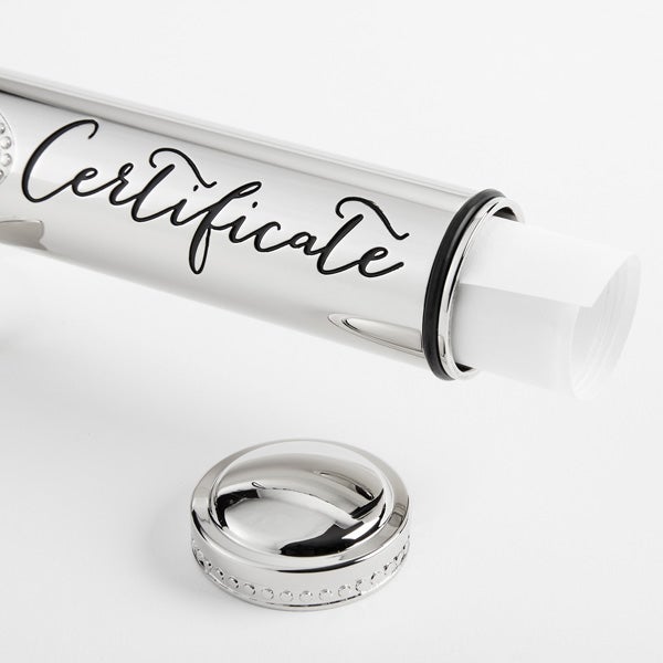 Engraved Wedding Certificate Holder Engraved Wedding Certificate Holder