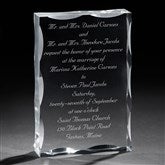 Personalized Wedding Invitation Keepsake Gift - 7009