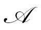 Raised Script