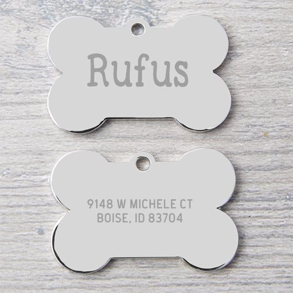 Personalised Pet Tag - ID Tag - Dog Tag - Bone Tag - Scooby
