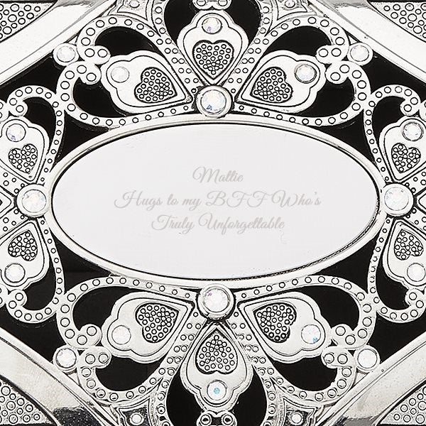 Engraved Anastasia Musical Jewelry Box