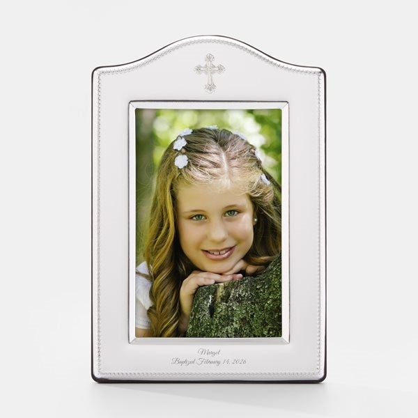 Engraved Reed and Barton Abbey 4x6 Frame