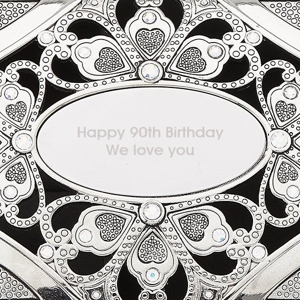 Engraved Anastasia Musical Jewelry Box