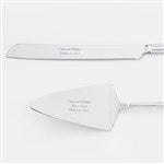 47199 - Engraved Reed & Barton Lyndon Dessert Set