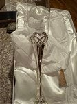 41624 - Engraved Infinity Heart Wedding Flute Set