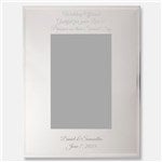 43766 - Engraved Tremont Silver 5x7 Picture Frame