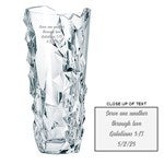 51860 - Etched Nachtmann Sculpture Vase