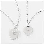 52600 - Kittenish Engraved Big & Little Heart Locket Set 