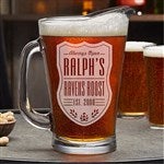 18869 - Beer Label Personalized Beer Pitcher & Pint Glasses