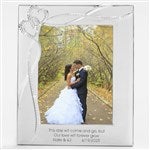 46340 - Engraved Intertwined Heart 8x10\" Picture Frame