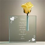 45812 - Magnificent Roses® Personalized Birthday Message Bud Vase