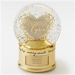 43597 - Engraved Amazing Grace Snow Globe
