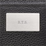 46088 - Engraved Leather Magnet Wallet & Money Clip