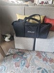18064 - Embroidered Quilted Duffel Bag