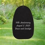 42660 - Engraved Anniversary Message Premium Wind Chime