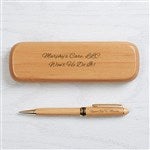 17380 - Signature Series Engraved Alderwood Pen Set