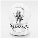48840 - Engraved Moonlight Couple Musical Snow Globe