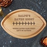23817 - Write Your Own Personalized Football Shaped Cutting Board