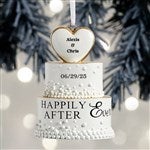 32299 - Wedding Cake Personalized Ornament