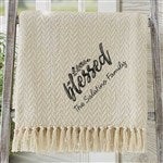 23478 - Cozy Home Embroidered Afghan