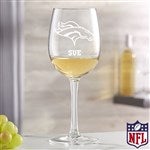 49989 - NFL Denver Broncos Wine Glass Collection