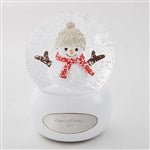 50994 - Engraved Musical Snowman Snow Globe