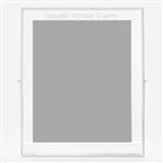 52393 - Kittenish Engraved Silver Floating 8x10 Frame