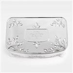 43568 - Engraved Trees and Vines Music Box