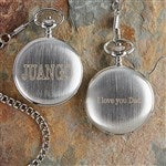 42371 - Engraved Pocket Watch For Him