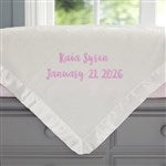 24795 - Write Your Own Embroidered Baby Blanket