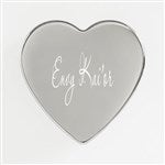 41261 - Classic Celebrations Personalized Silver Heart Keepsake Box