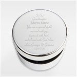 42279 - Babys Engraved Religious Keepsake Box