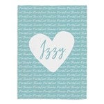 34888 - Family Heart Personalized Blanket