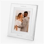46191 - Engraved Silver Beaded 8x10 Picture Frame by Jessie James Decker