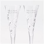 47197 - Engraved Lenox Adorn Flute Set