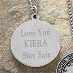 3529 - St. Michael Military Personalized Pendant